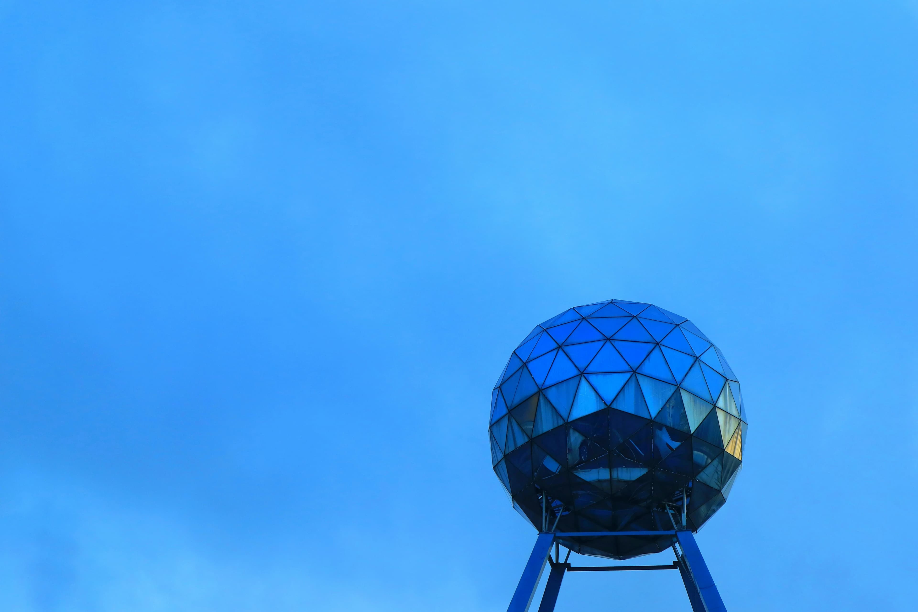 Blue background